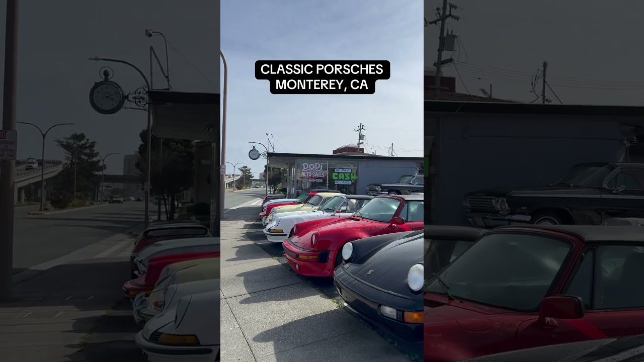 CLASSIC PORSCHES - MONTEREY, CA #porsche #gt #ferrari #bmw #cars #rs #audi #