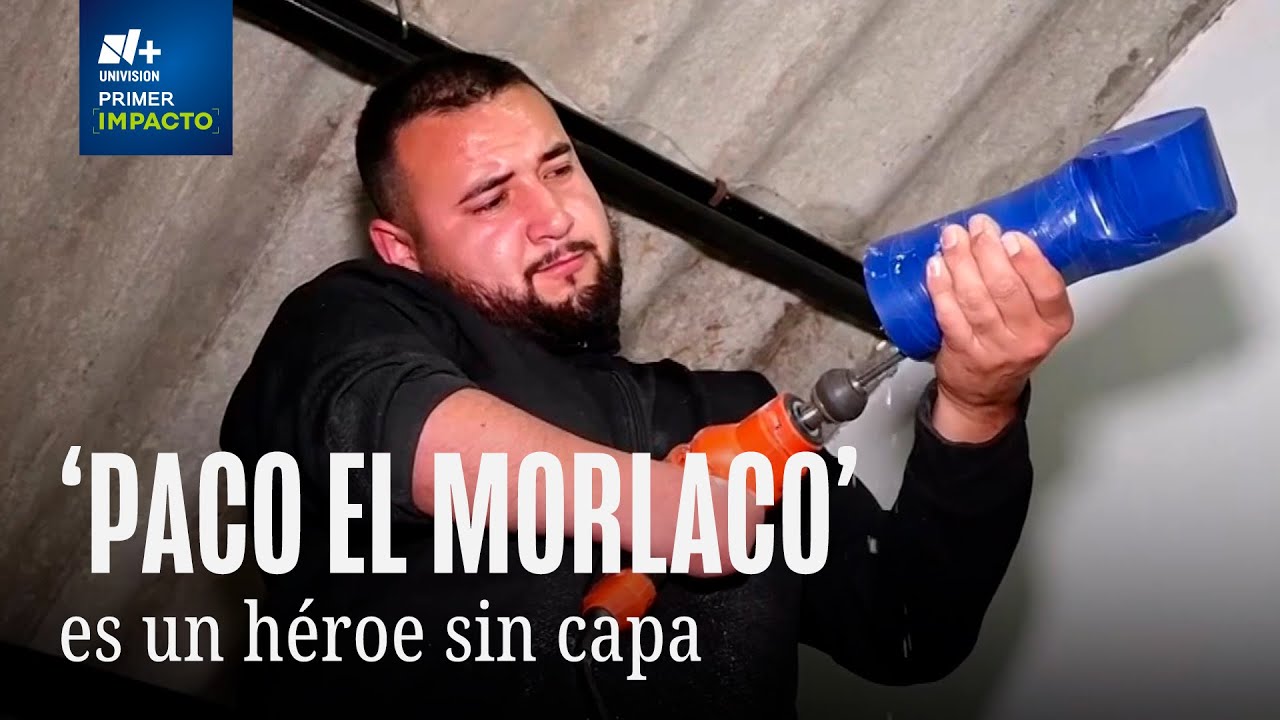 Joven construye su propia prótesis tras accidente