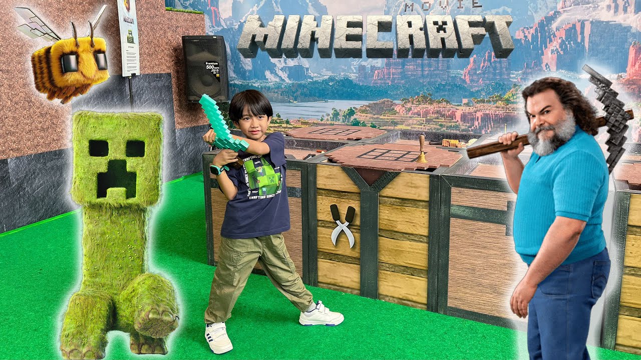 Kyo Pergi ke Dunia Minecraft di Dunia Nyata