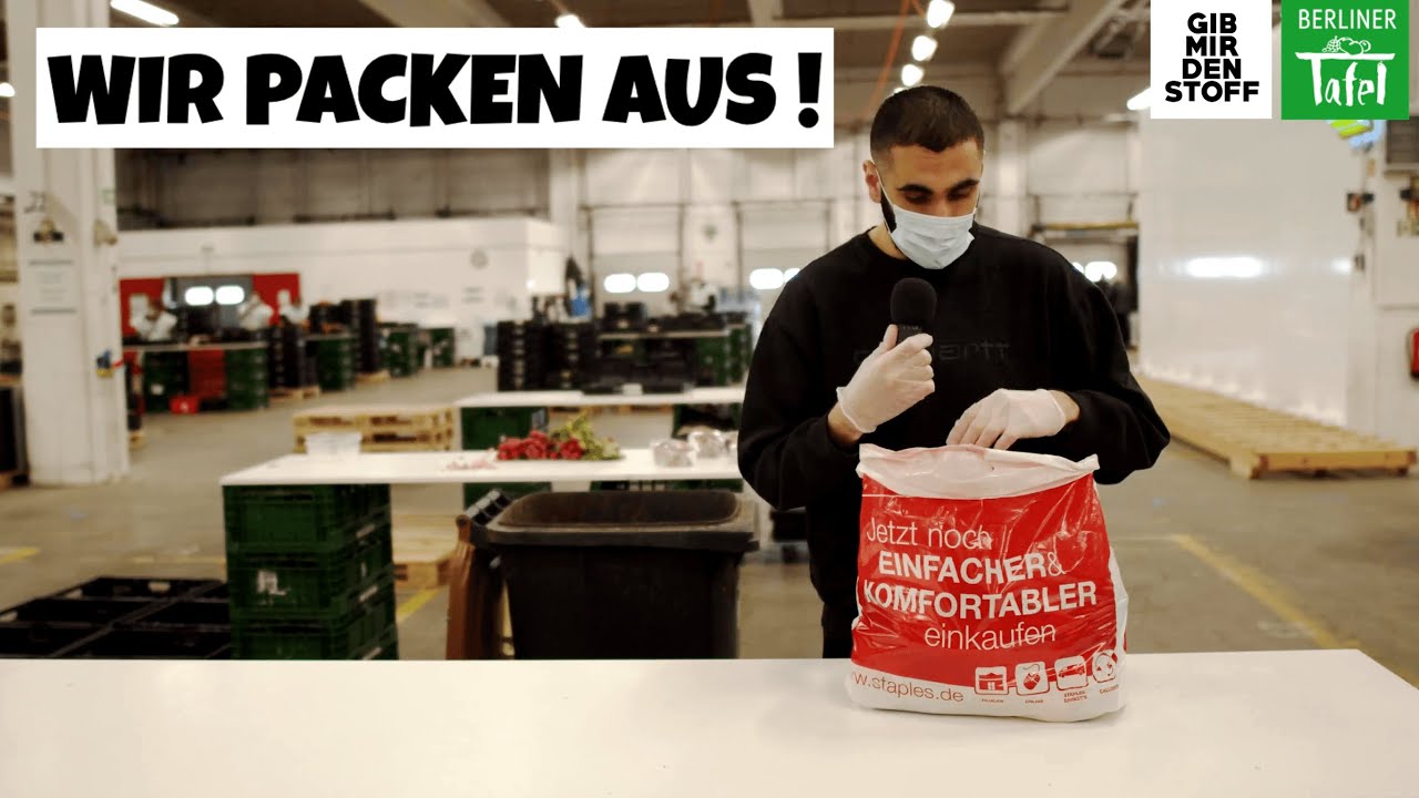 Diese Lebensmittel wären fast im Müll gelandet! Unterwegs bei der Berliner Tafel | GIB MIR DEN STOFF