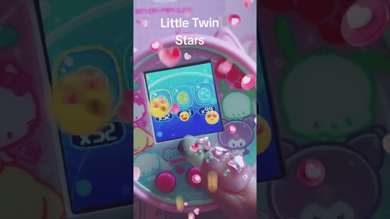 Punirunes Little Twin Stars #sanrio #punirunes  #tamagotchi #hellokitty #cute #kawaii