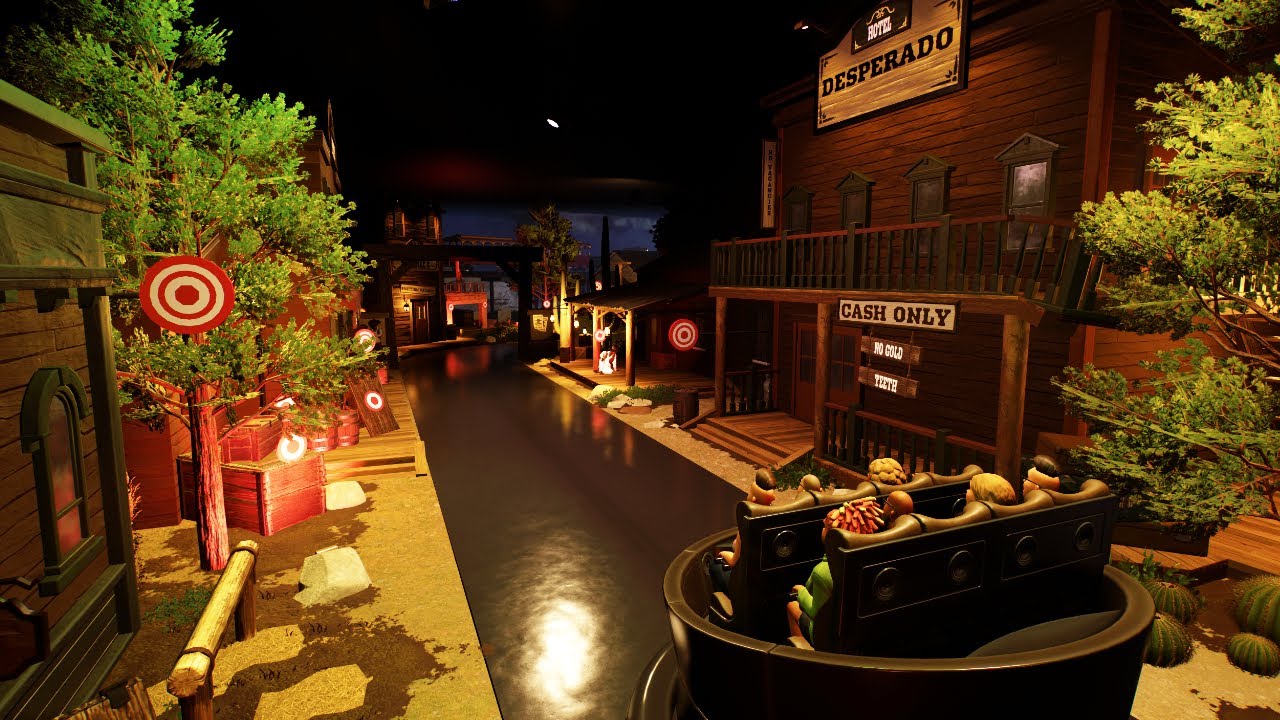 Adding an Interactive Dark Ride to our Wild West Park | Planet Coaster 2