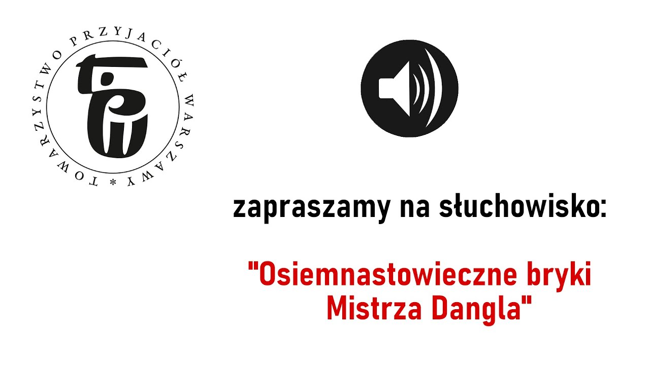 Odcinek 1. Osiemnastowieczne bryki Mistrza Dangla