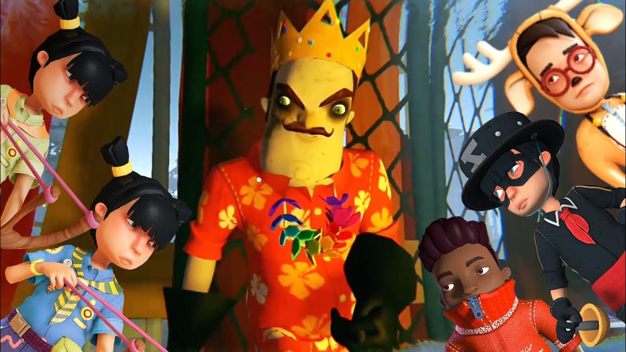 Neighbor Using Rage Ability Vs Scouts, Detective&bagger - secret neighbor 2026