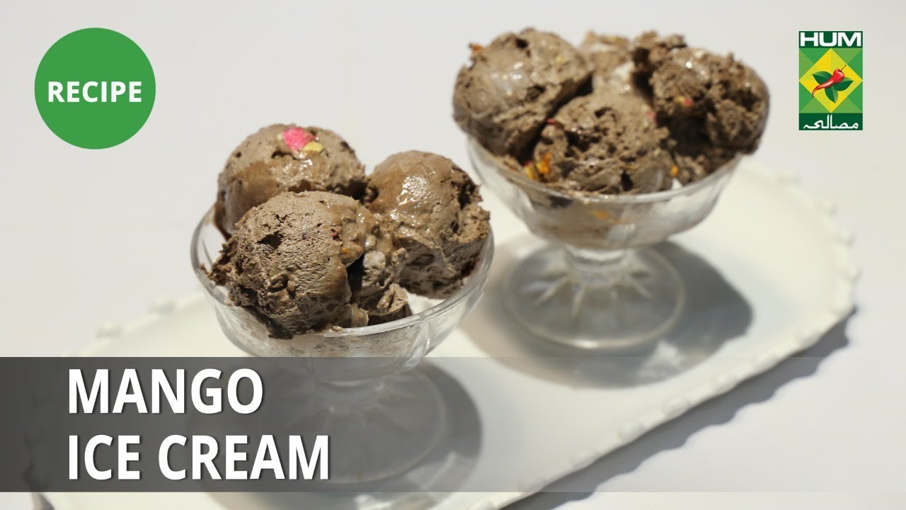 Mango Ice Cream Recipe | Dawat | Abida Baloch | Dessert