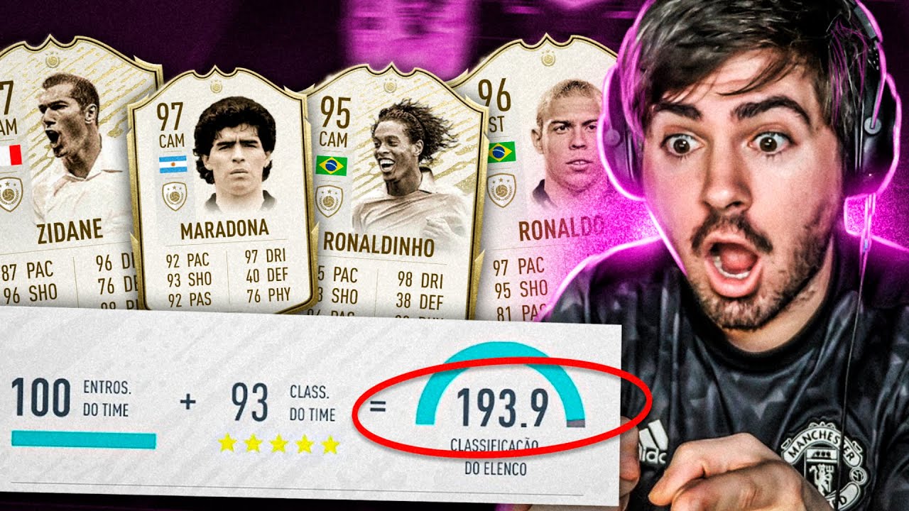 EA TA MALUCA! O MELHOR DRAFT QUE FIZ NO FIFA 20! COMO NÃO DEU 194!? EM BUSCA DO 194!