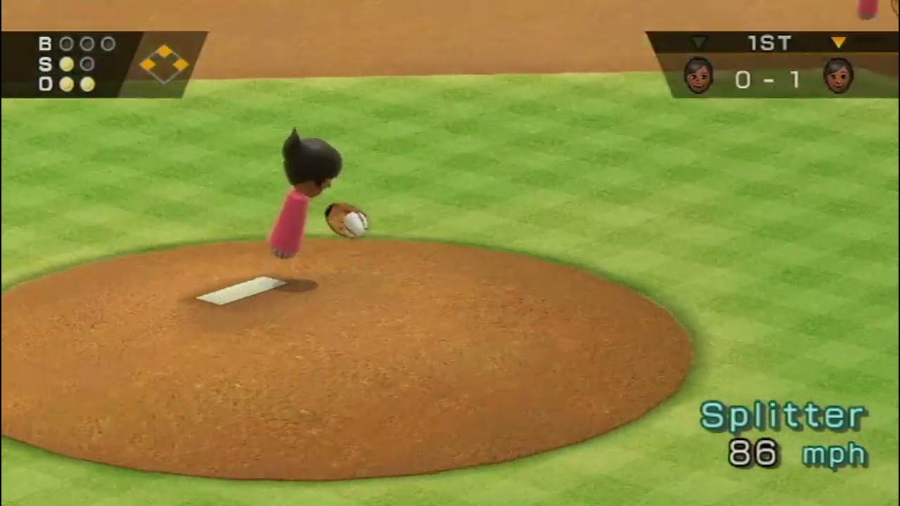 Training after Game 1! - Wii Sports Baseball #23