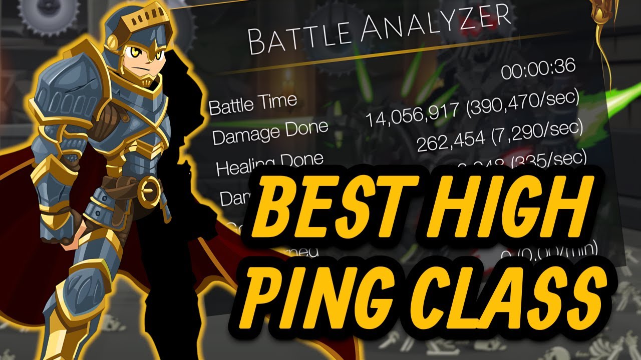 [AQW] GUARDIAN IS THE BEST HIGH PING CLASS (SSS+ TIER)
