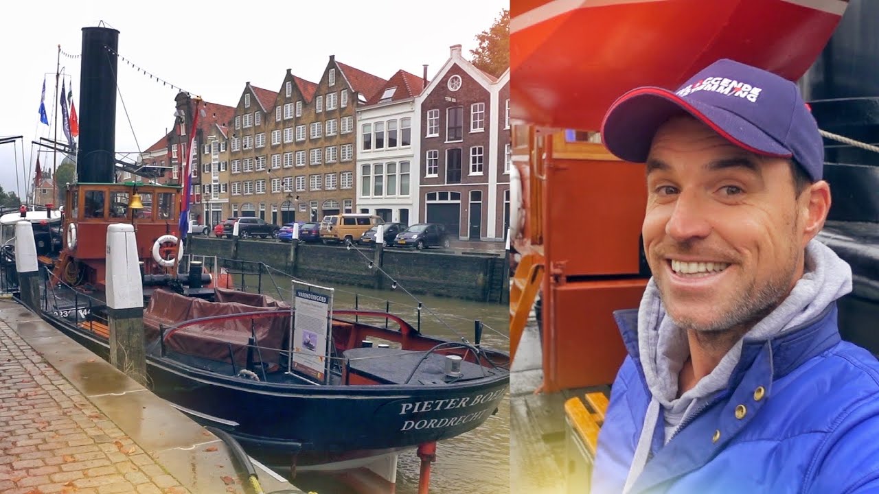 MEEVAREN MET PRACHTIG HISTORISCHE STOOMSLEEPBOOT NAAR ROTTERDAM! - DE ALPEN ZIJN IN ZICHT!#124