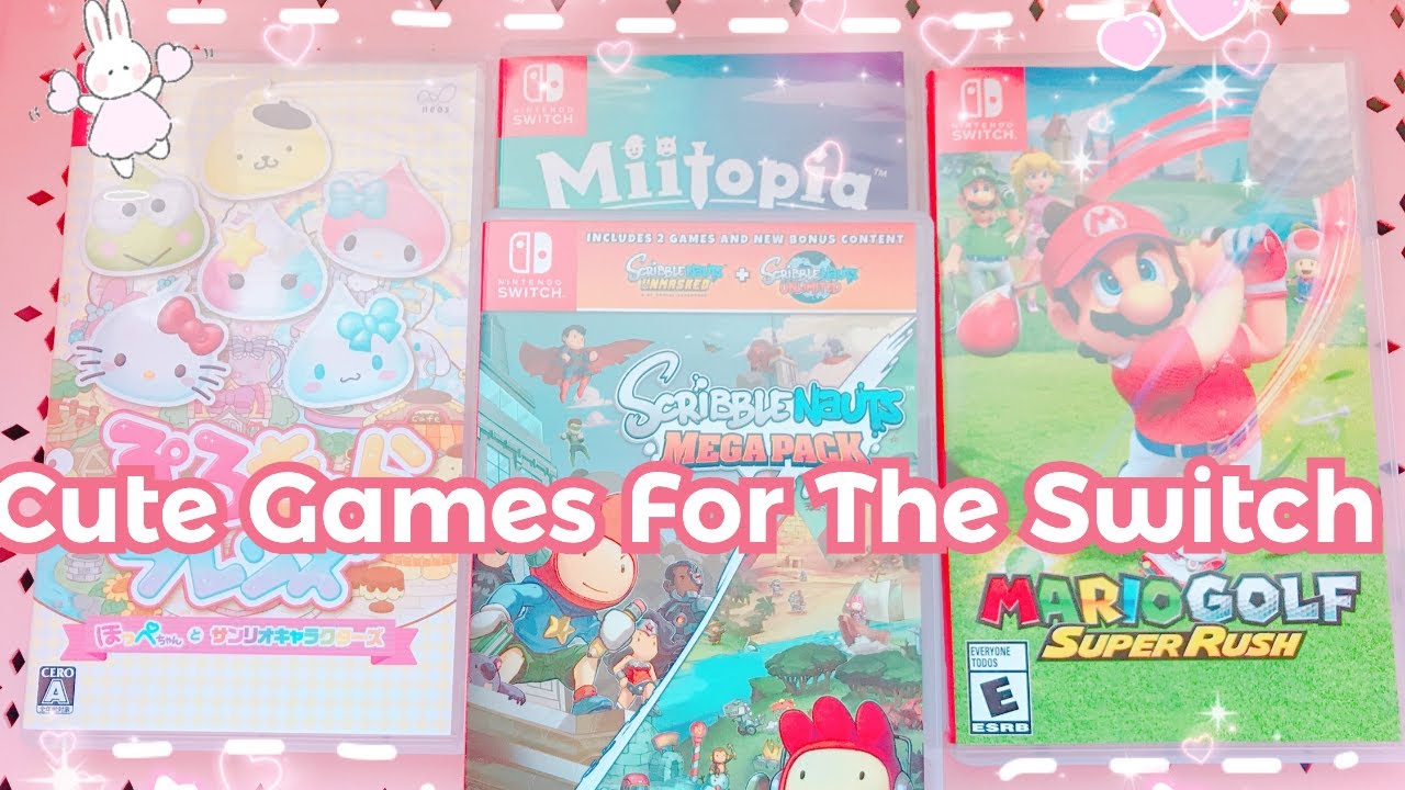 Cute, Cozy, and fun games for the Nintendo Switch | Games for new Switch owners