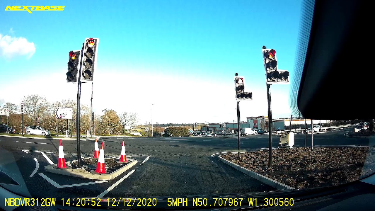 Driving Test Tips - Honey Hill, Newport towards B&Q integrating the new St.Marys junction.