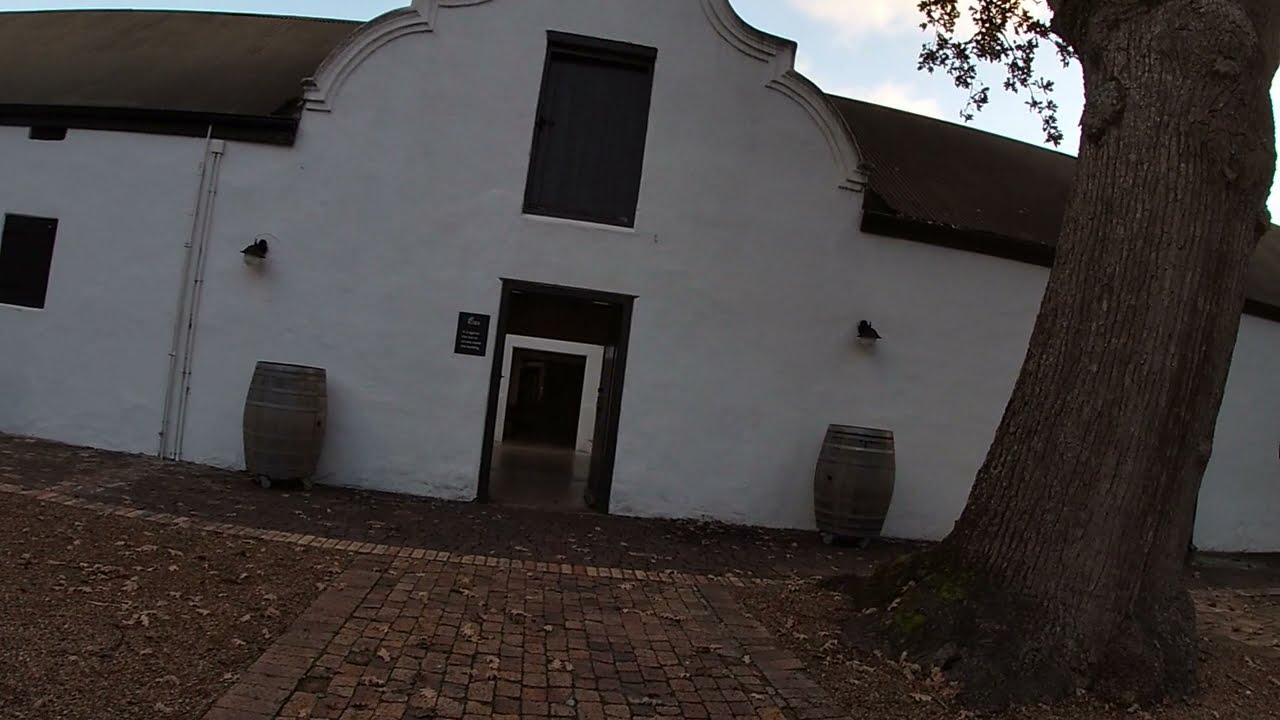 MANOR HOUSE AT SPIER WINE FARM VISITING -  STELLENBOSCH.