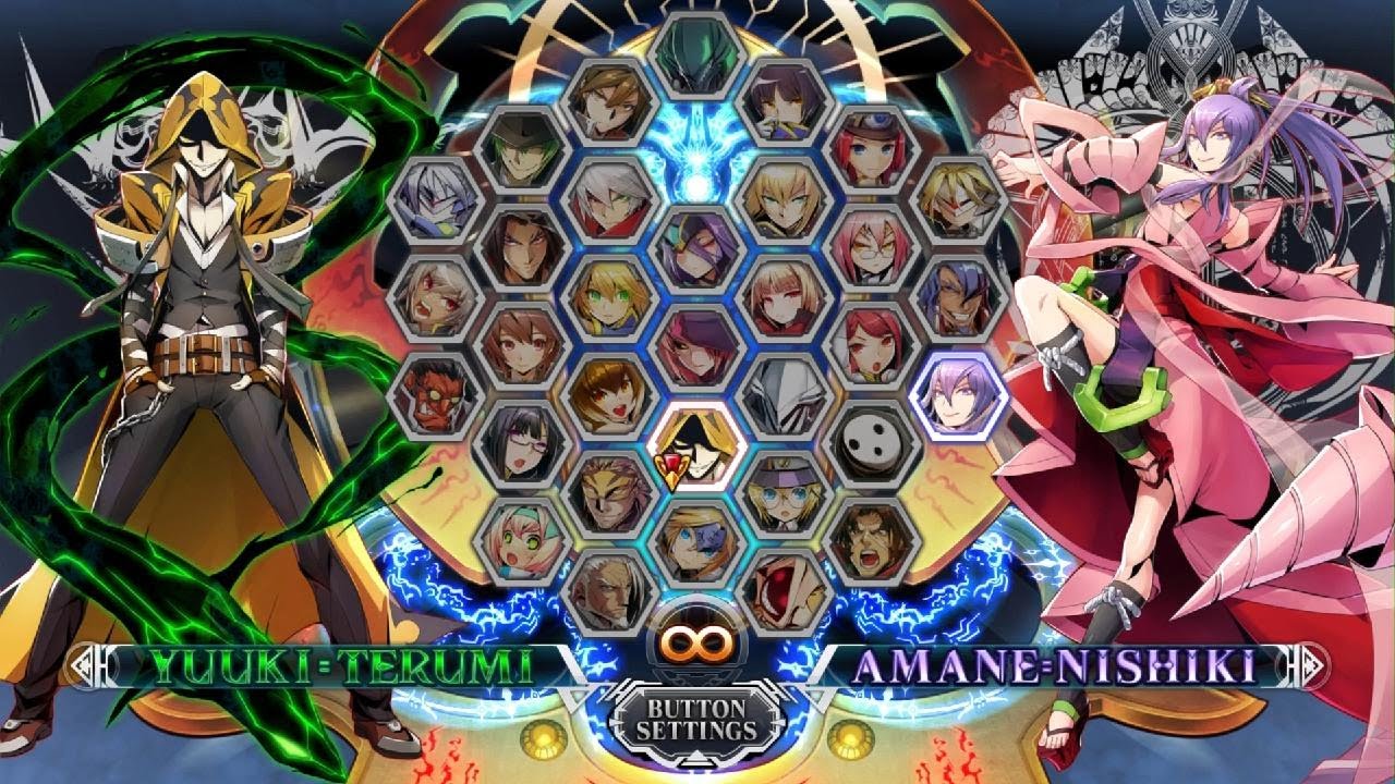 BlazBlue Central Fiction - TERUMI Vs AMANE