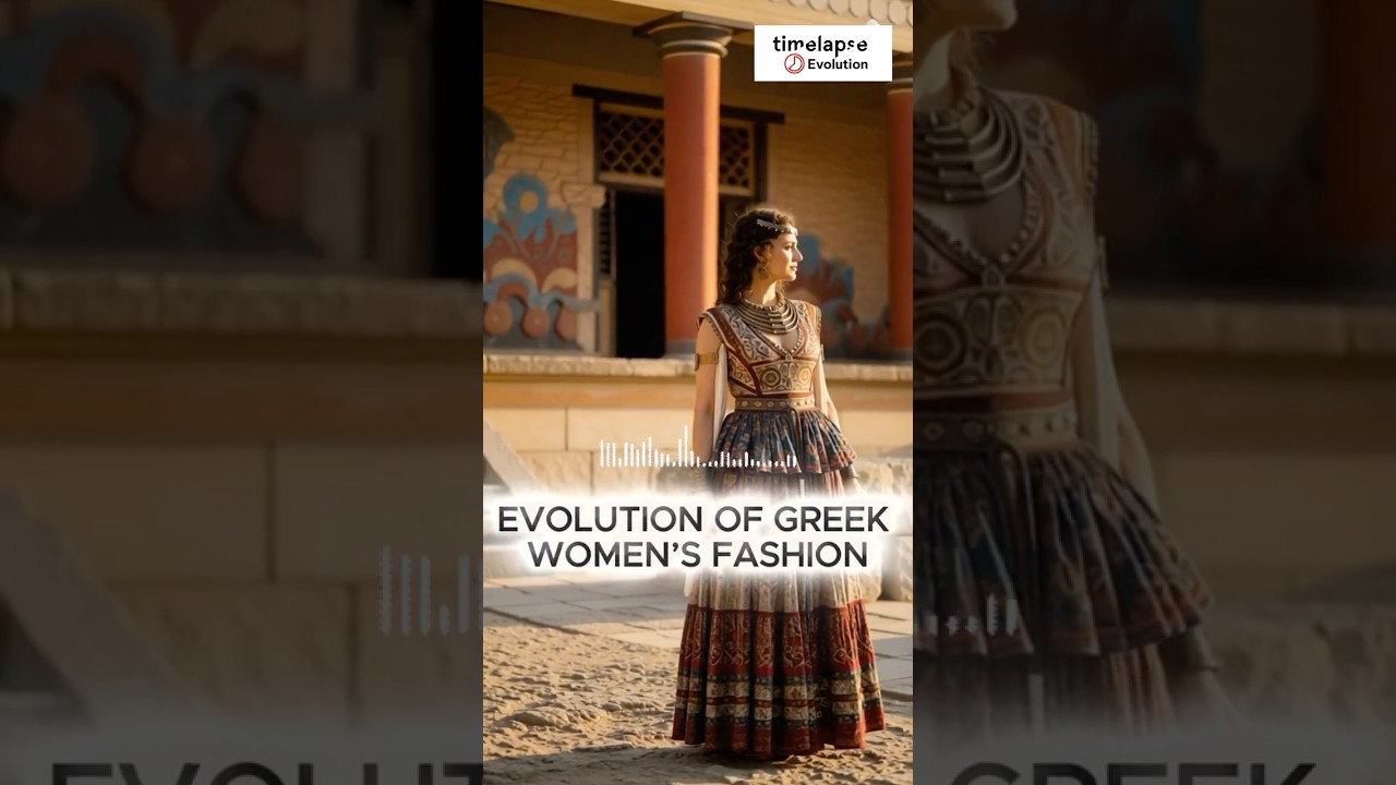 Timelapse Evolution of Greek Women&rsquo;s Fashion