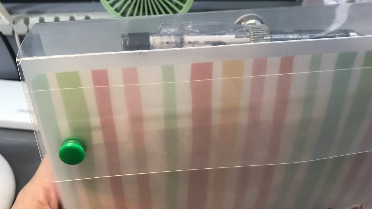I turned a snap envelope into a travel cover for my discbound planner