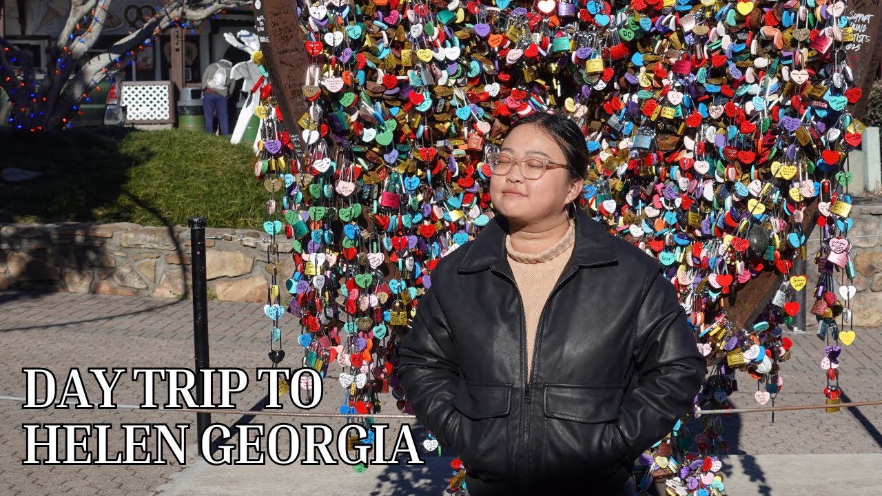 Day Trip to Helen, Georgia  Cozy Travel Vlog & Alpine Coaster