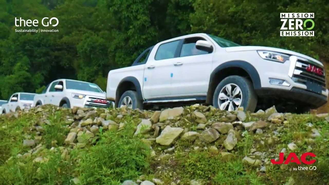 JAC T8-EV by thee GO  | Nepal's First  Electric Pick-Up.
