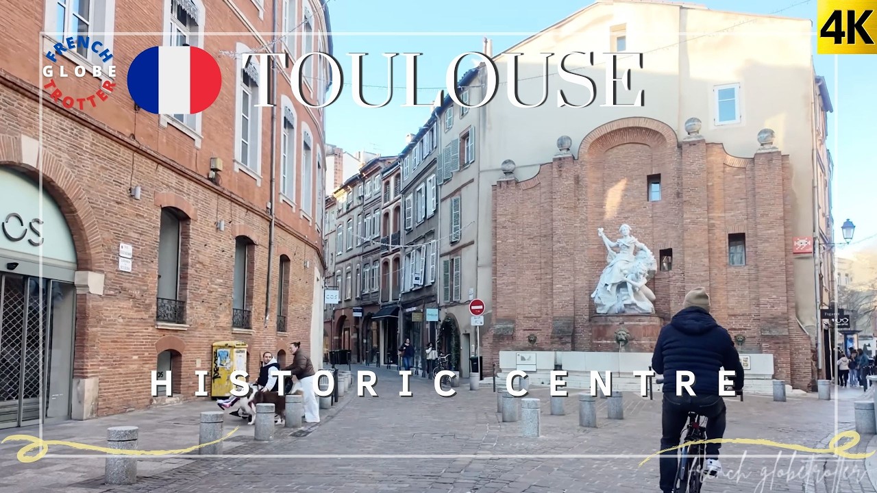 Toulouse City Walk Winter in France 🇫🇷 Rue d’Astorg ➜ Hôtel d’Assézat