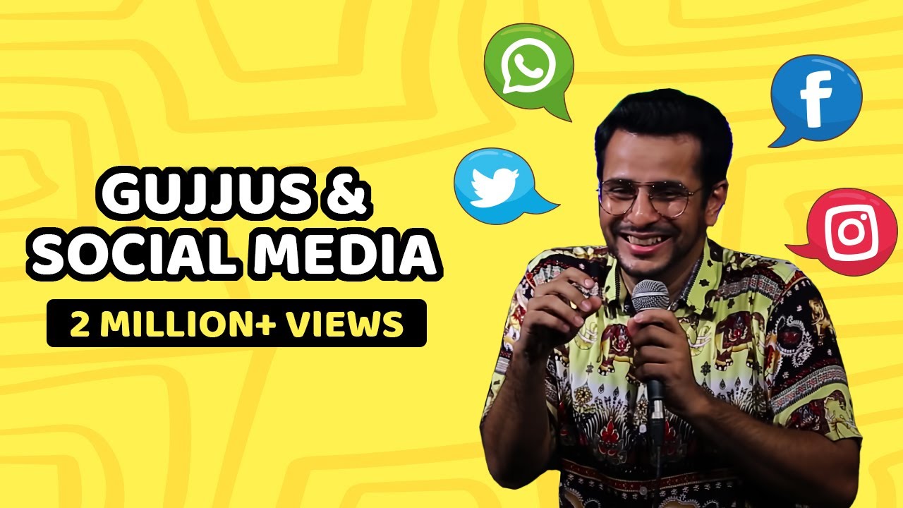 Gujjus and Social Media | Gujarati Stand-Up Comedy by Ojas Rawal