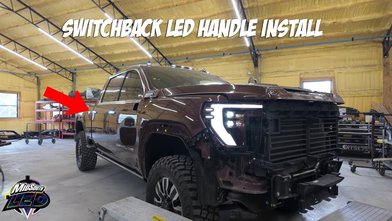 How to install LED Door handles on 2024-2025 GMC Sierra HD