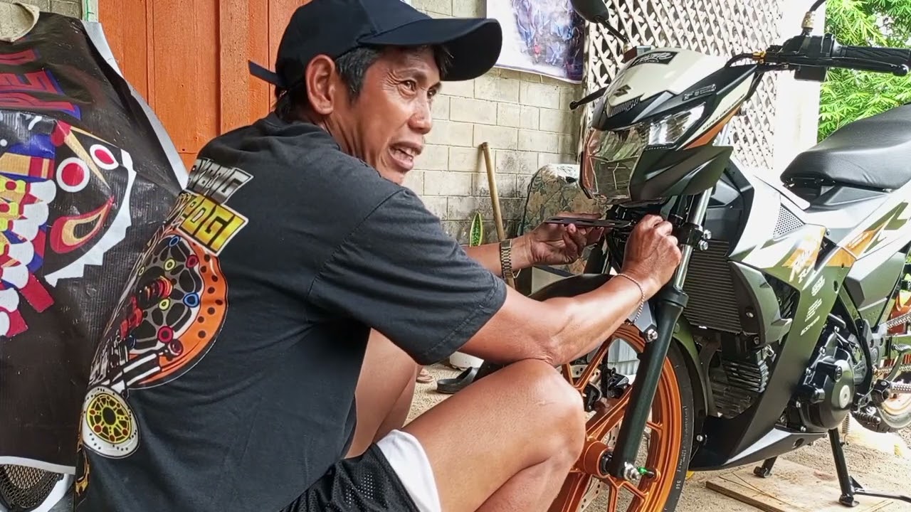 Magkabit ng front plate fender and frame cover raider fi 150