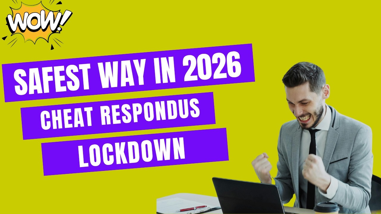 BEST way to cheat Lockdown Browser in 2026! SECRET METHOD OF 2026
