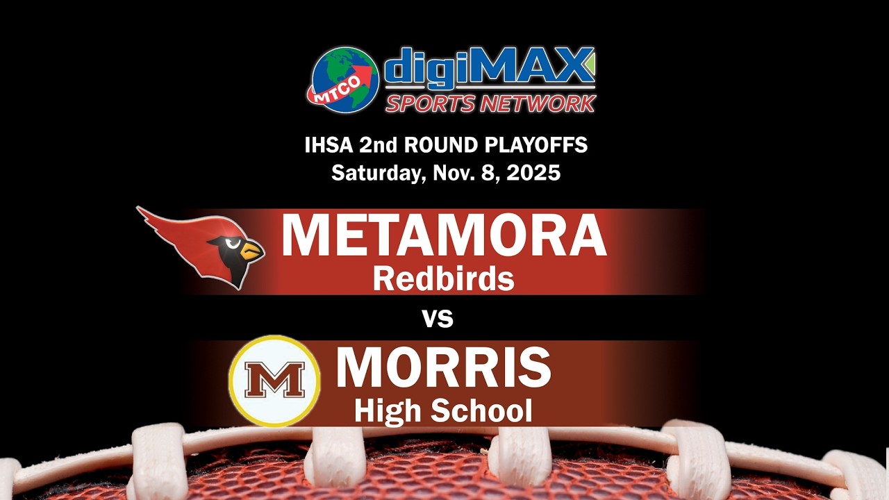 2025-2026 Football | Metamora Redbirds vs Morris Redskins | 11/08/25