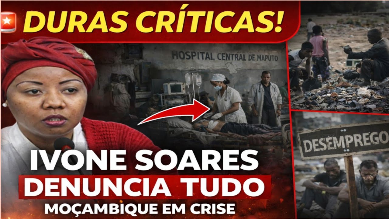 IVONE SOARES ARRASA NO PARLAMENTO! Denúncia sobre a realidade de Moçambique e governo-FRELIMO