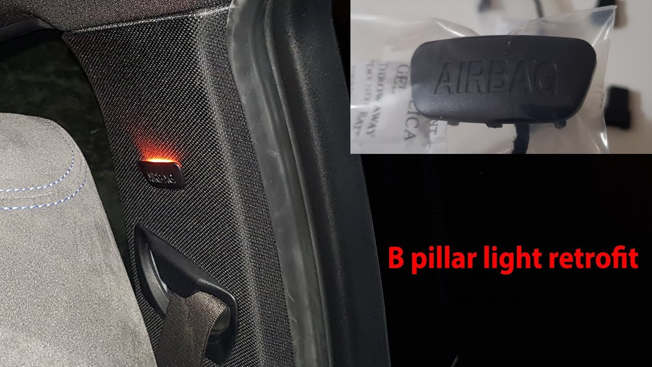 How to retrofit B pillar ambient light to the BMW F30/31