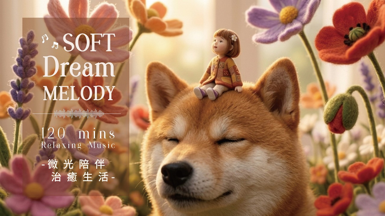 Soft Dream Melody｜微光陪伴 120 Mins Relaxing Music 🎵 治癒生活，柔軟夢境的純音樂【miru within】