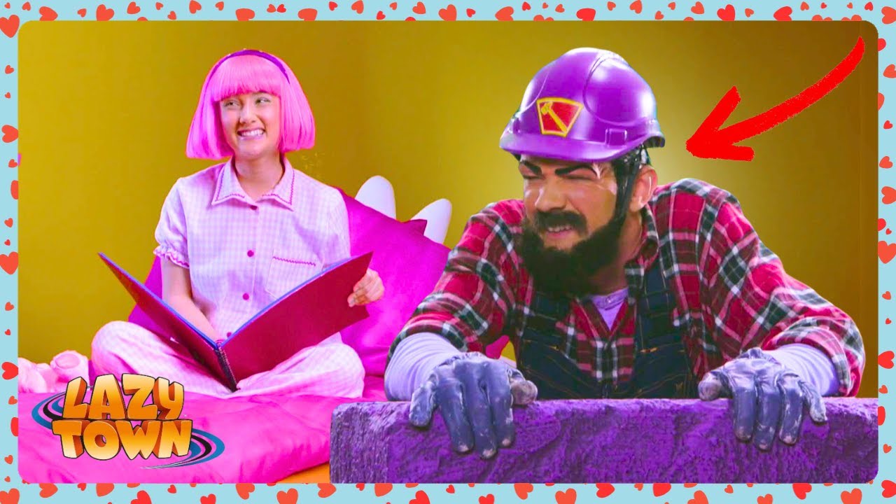 What's Robbie Rotten Doing!! | Official Lazy Town | WildBrain Zigzag