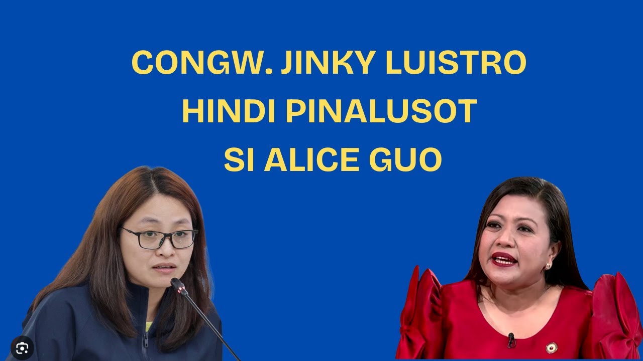 Congresswoman Jinky Luistro vs. Alice Guo: The Explosive POGO Hearing Uncovered!
