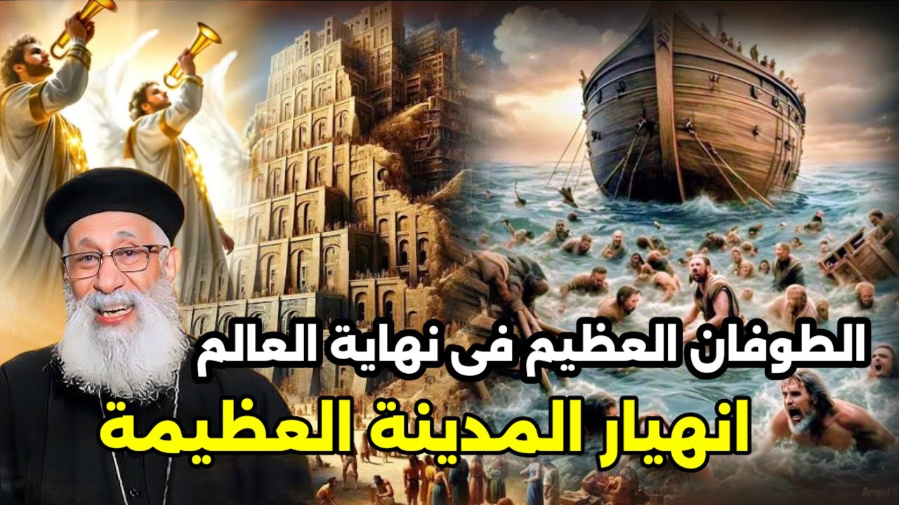الطوفان العظيم انهيار المدينة العظيمة احدات نهاية العالم ابونا ارميا بولس سفر الرؤيا 