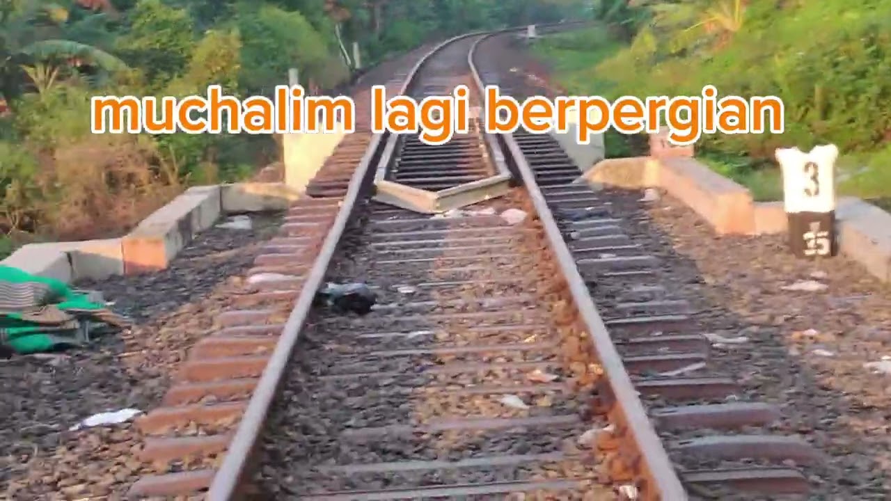PERJALANAN LEWAT JALAN BARU AMBARAWA DAN MELIHAT KEINDAHAN ALAM DI JALUR KERETA API 