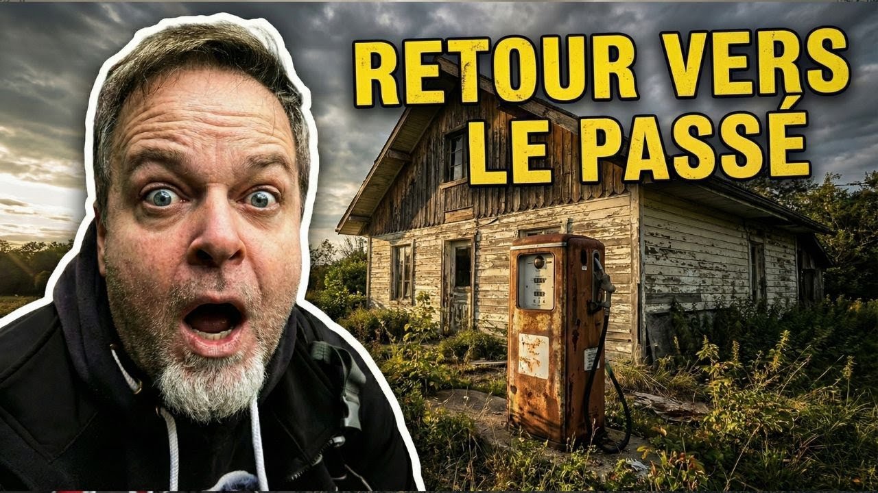 Retour vers le passé : Deux lieux incroyables en une vidéo.