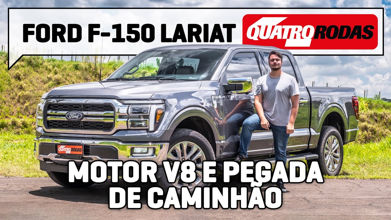 Nova Ford F-150 é a picape gigante MAIS BARATA do Brasil, mas faltam novidades