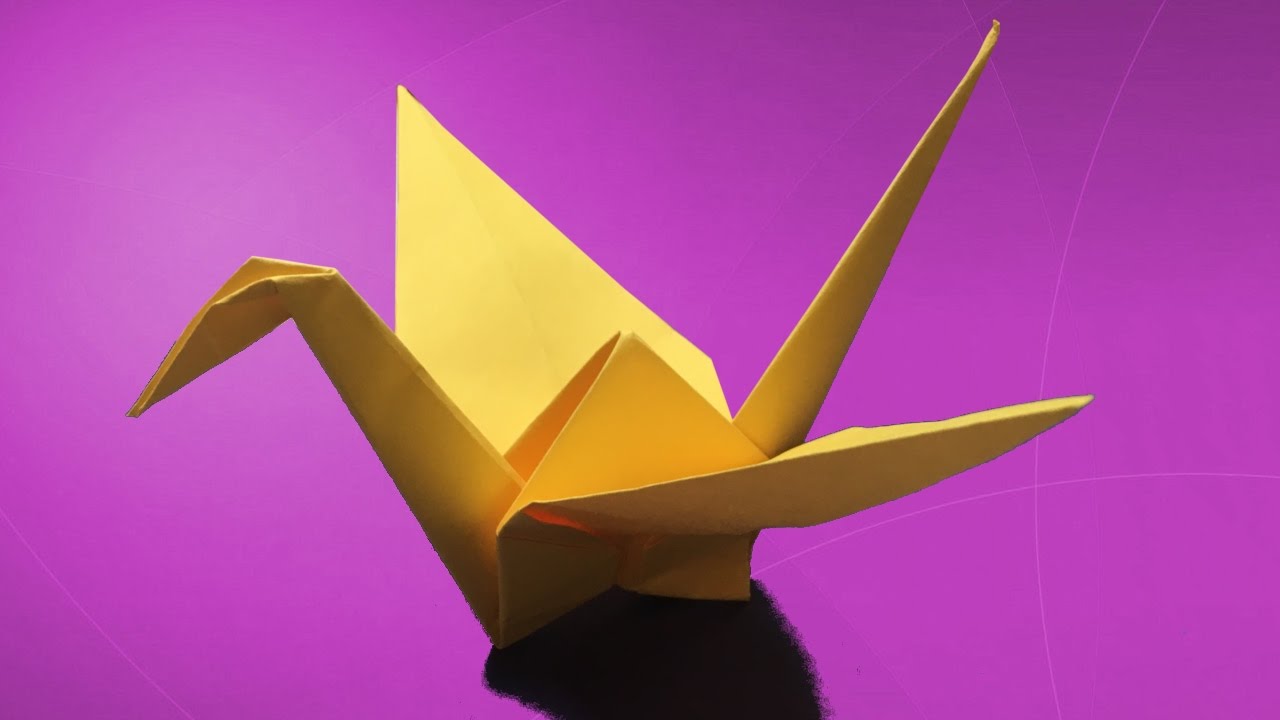Kuğu Nasıl Yapılır ? / Kağıttan - Origami