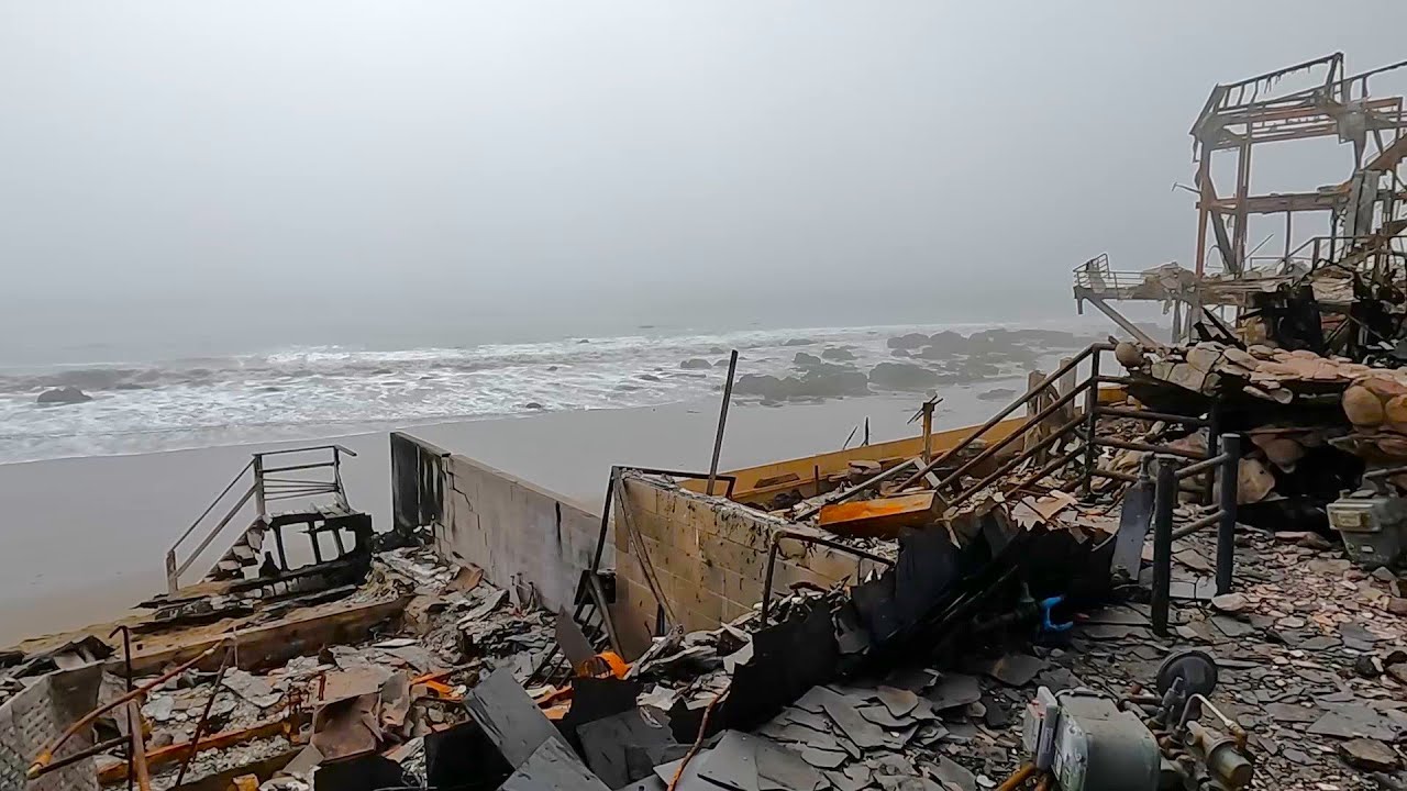 Destroyed Malibu Coast Update - Phase 1 Complete - Tour of the Fire Clean Up