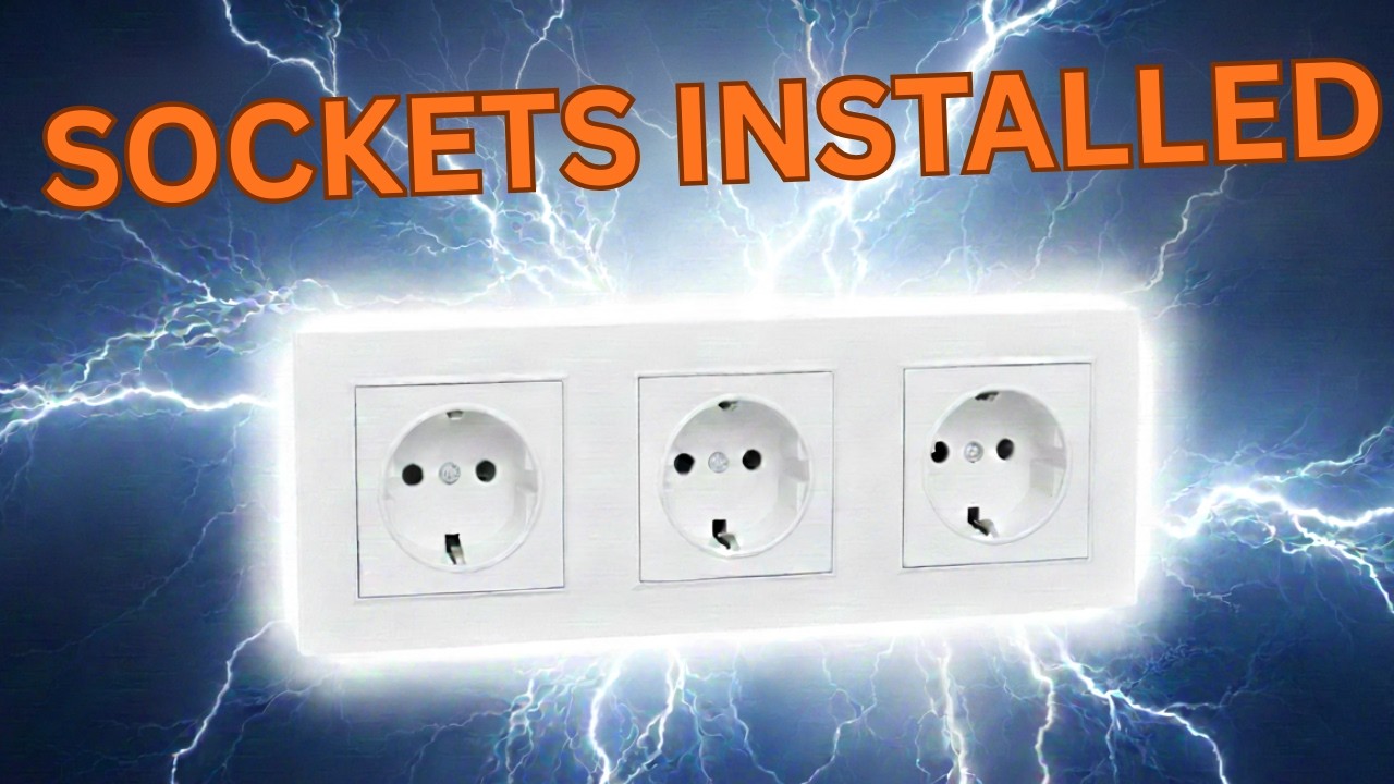 How To Install Triple Electrical Sockets Like A Pro(ASMR) ⚡