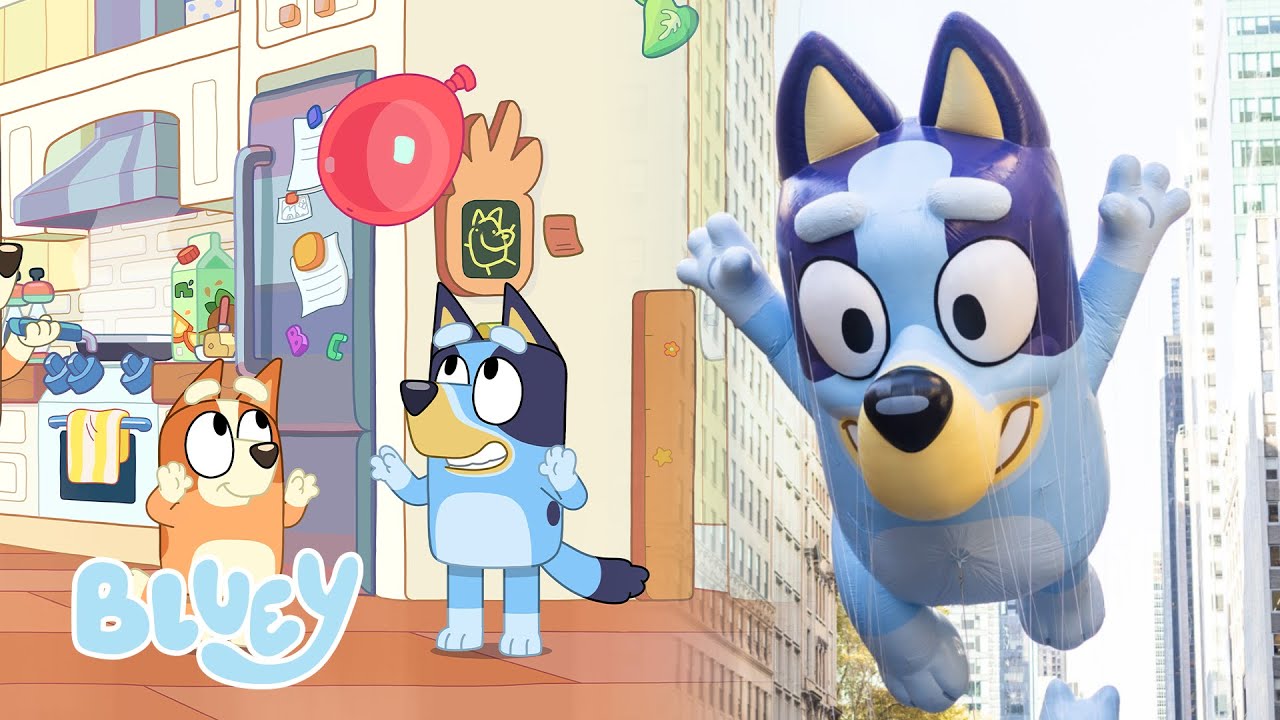 🔴LIVE: Countdown to Bluey at the Macy&rsquo;s Thanksgiving Day Parade! 💙 🎈 | Bluey