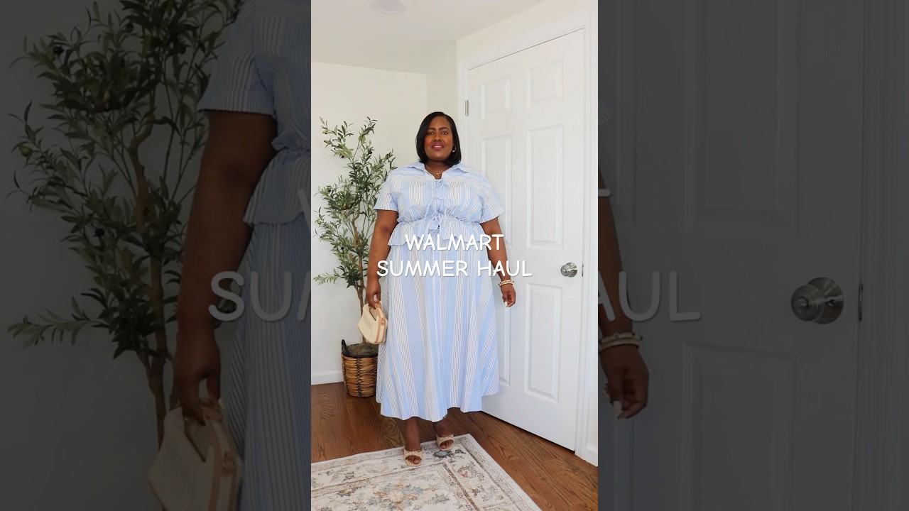WALMART PLUS SIZE SUMMER HAUL | WALMART NEW ARRIVALS