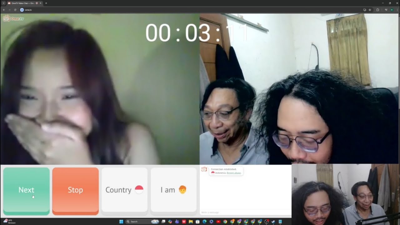 CHILL STREAM BARENG AYAH KERUT, NGERANDOM DI OME SAMBIL SO HOT SO CUTE 