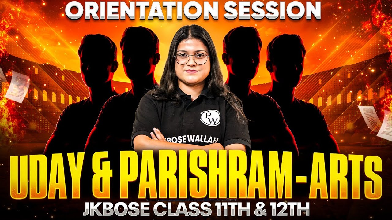 JKBOSE ARTS 2026 ka GAME PLAN 🙏🏻🚨 | JKBOSE Class 11th & 12th Humanities  | Orientation LIVE