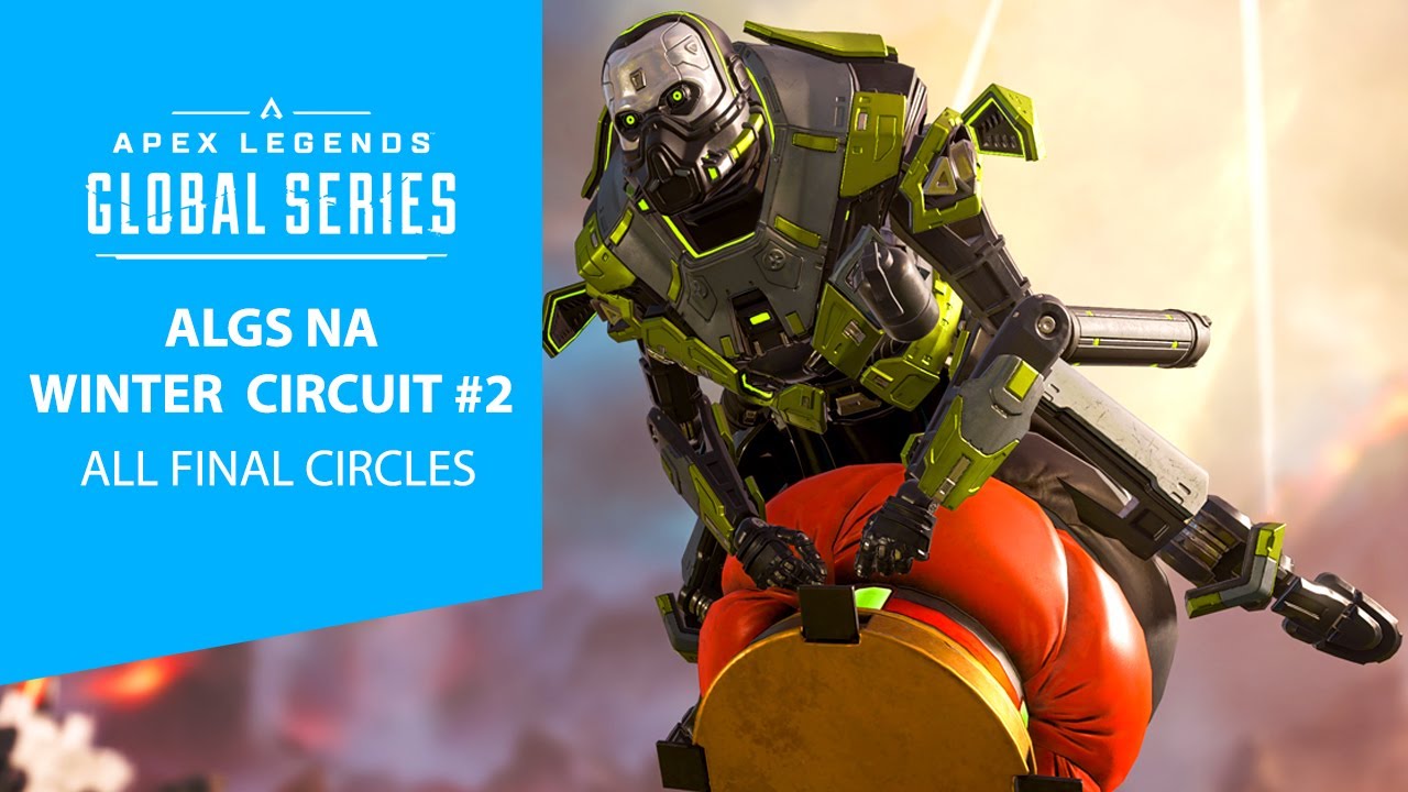 ALGS NA Winter Circuit #2 - All Final Circles, feat. CLG, Team Liquid, TSM | Apex Legends
