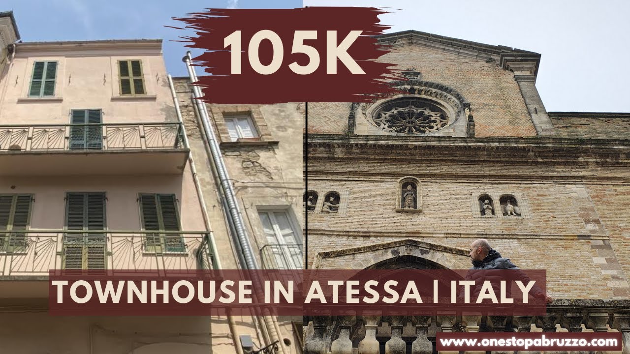 Sweet Renovated Townhouse in Atessa Center Real Estate Italy | Virtual Property Tour