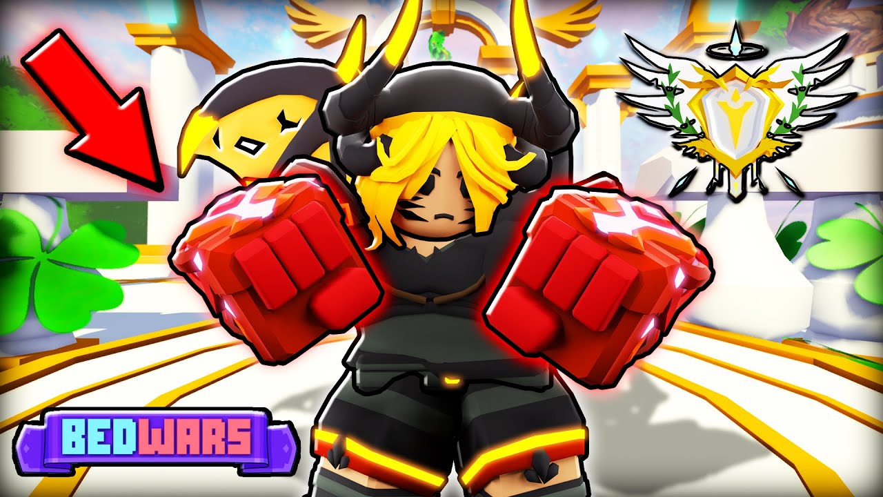 Using The Best Gauntlets Combo In Season X.. (Roblox Bedwars)