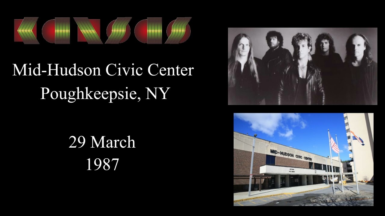 Kansas Live 1987 | Full Concert | 29 March | Mid-Hudson Civic Center, Poughkeepsie, NY |