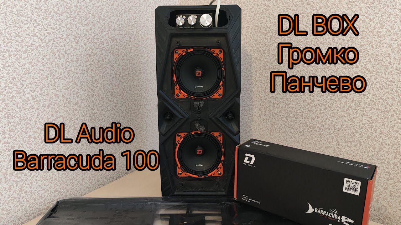 Распаковка, обзор и прослушка DL Audio Barracuda 100  портативная колонка DL BOX за 2600р.