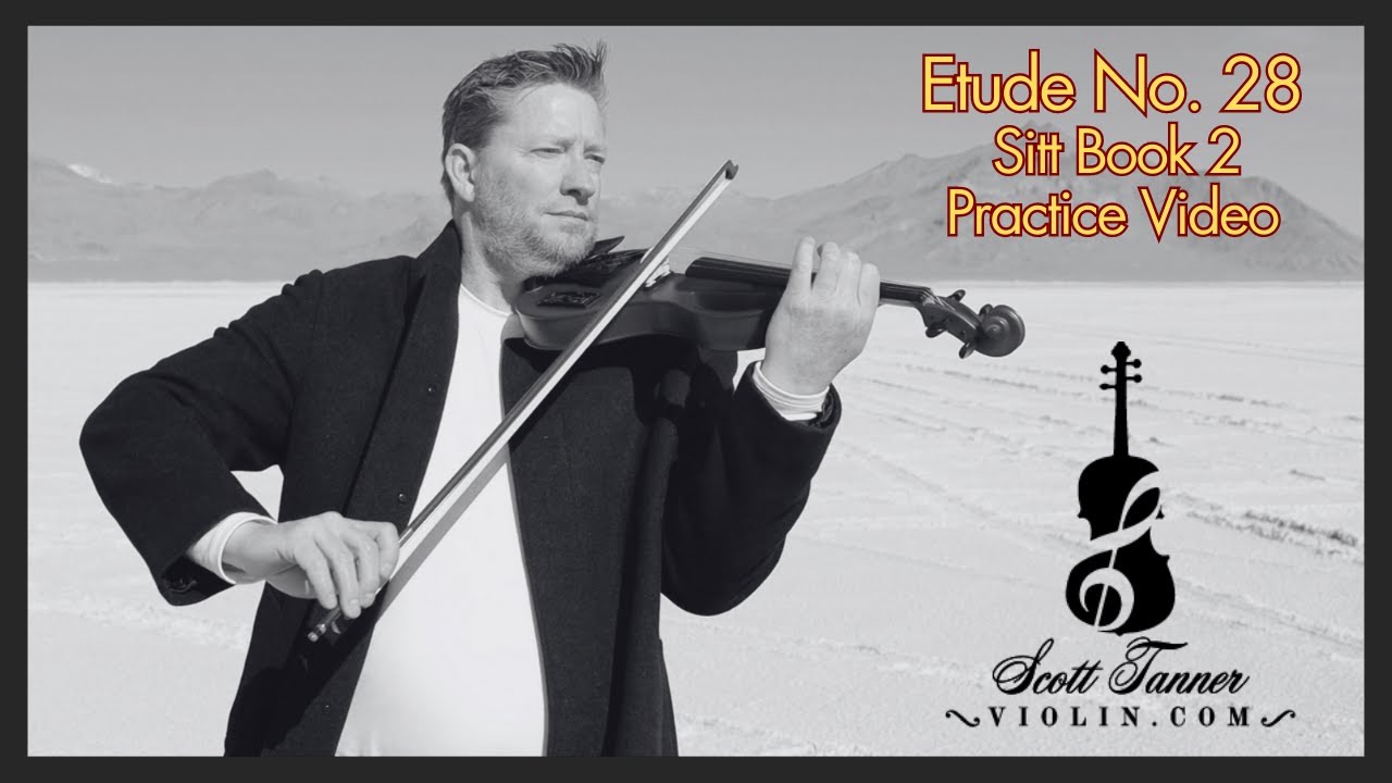 Sitt Etudes Book 2, No 28 | Practice Video