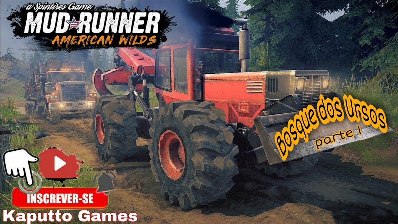 Mudrunner american wilds| Bosque   dos Ursos | Parte 1 | Simulador Off Road ps4.